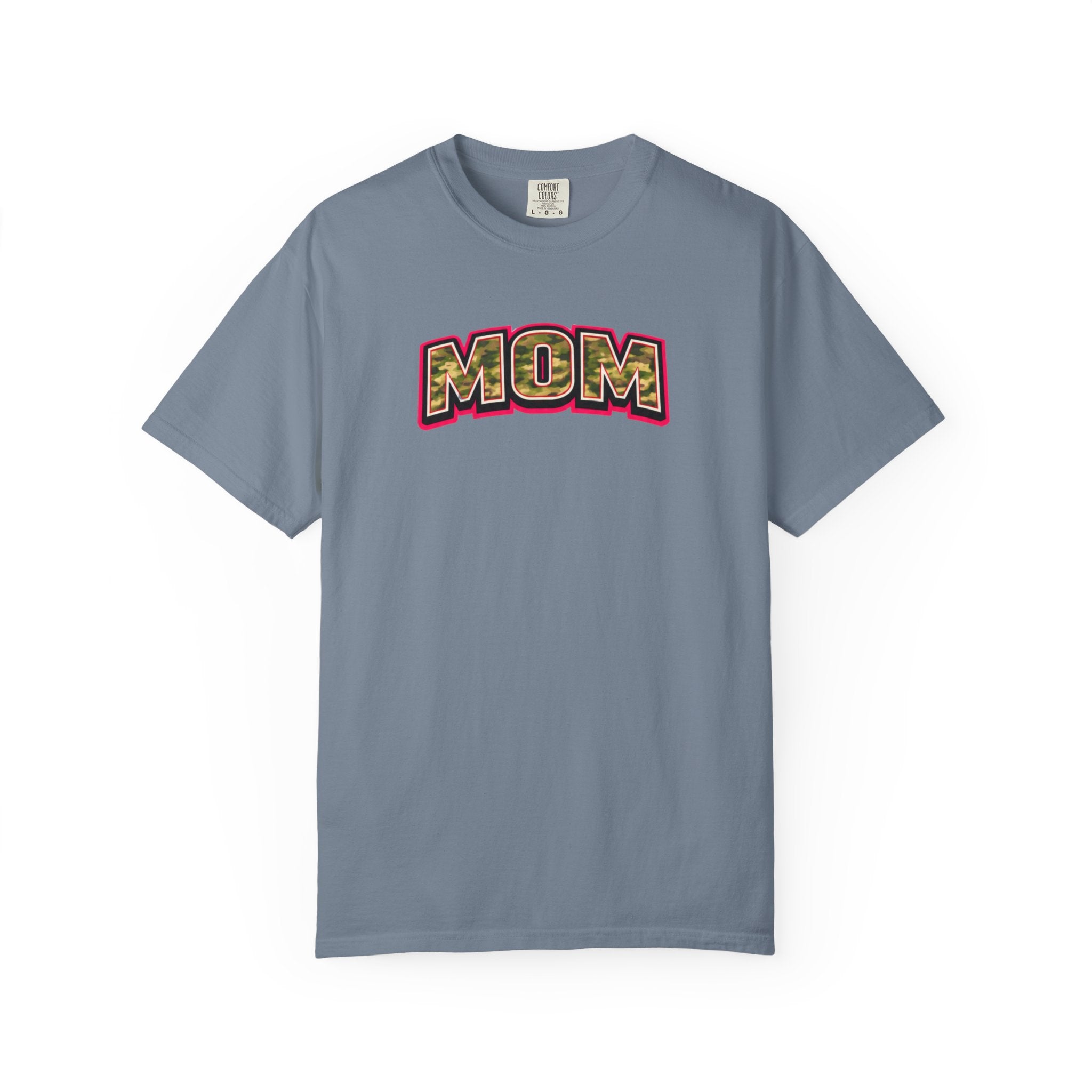 MOM Camo Patch Graphic T-Shirt