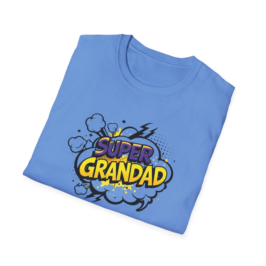 Super Grandad Comic-Style T-Shirt