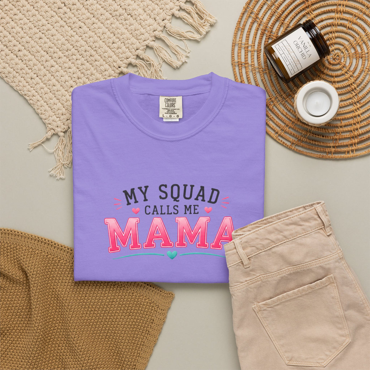 My Squad Calls Me Mama T-Shirt