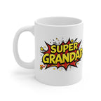 Super Grandad Comic-Style Mug — Gift for Grandpa, Father’s Day & Birthday
