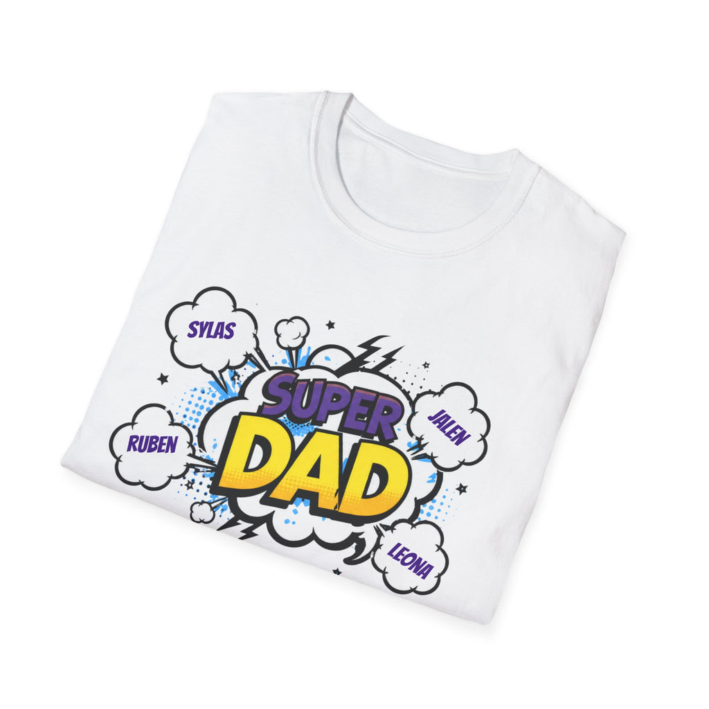 Super Dad Comic Graphic T-Shirt — Father’s Day Gift Tee