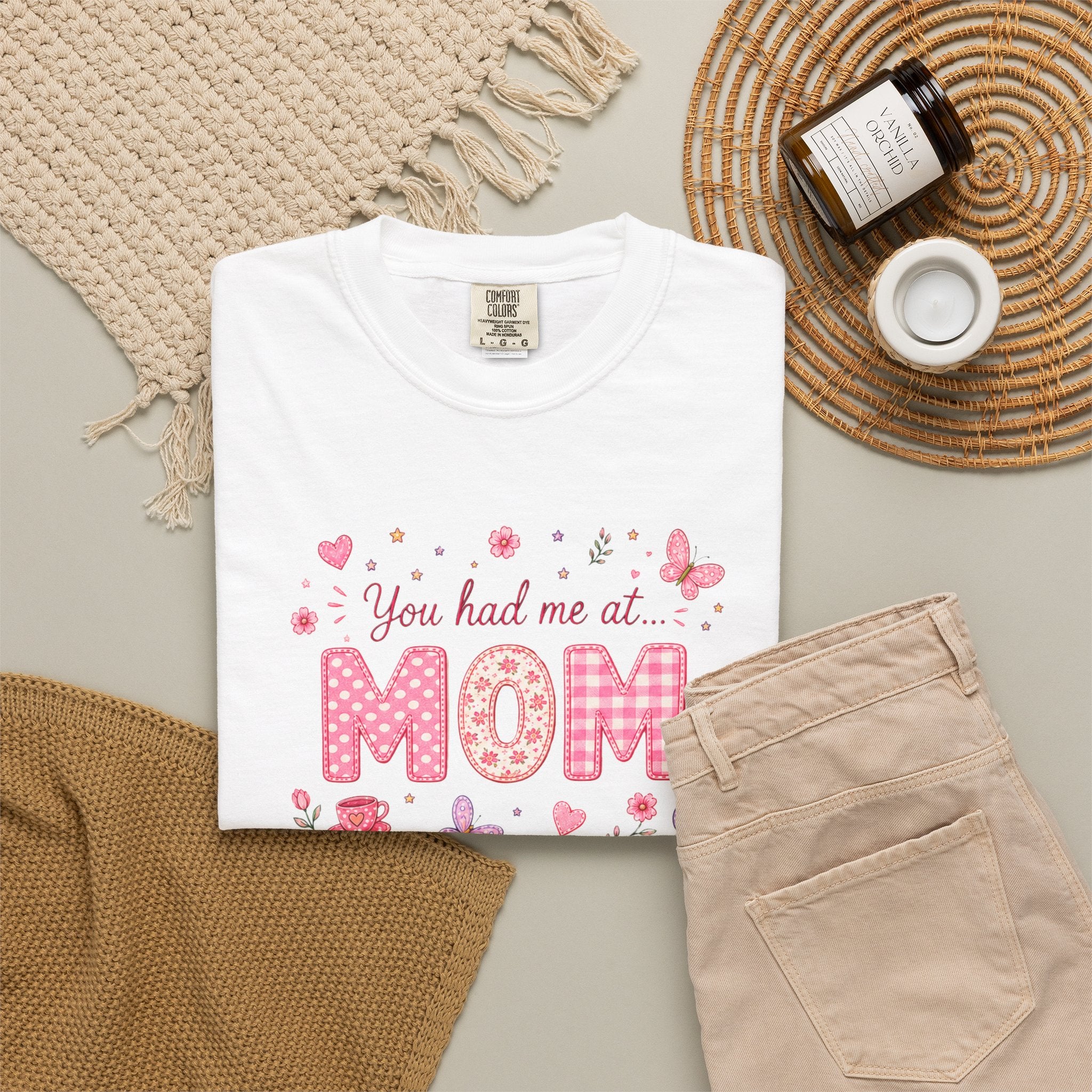 You Had Me at MOM Floral T-Shirt