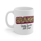 Mug — "Granny Loves Her Little Troops" Camo Grandma Coffee Cup
