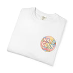 Nana Club T-Shirt — Retro Rainbow Badge Graphic