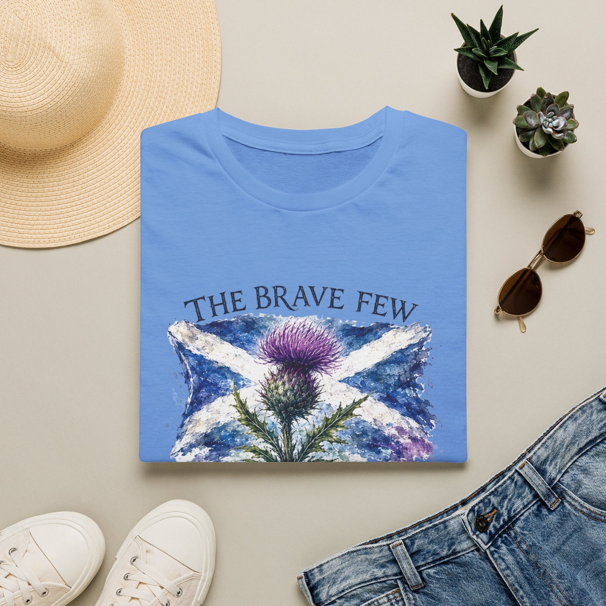 The Brave Few Scotland Flag Tee