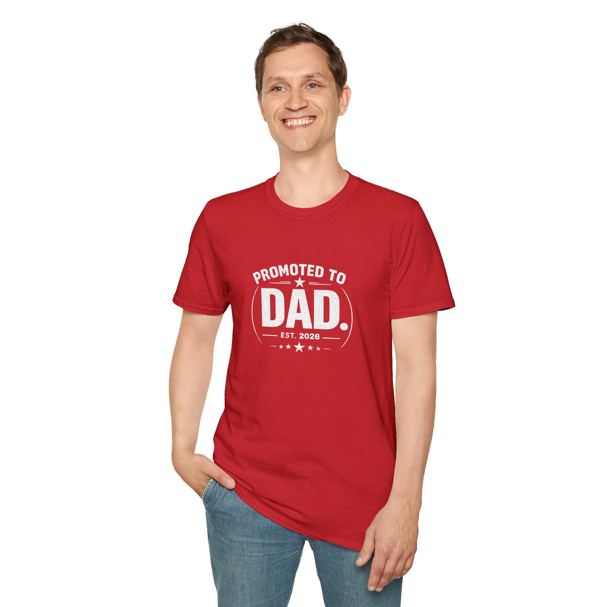 Promoted to Dad Est. 2026 T-Shirt