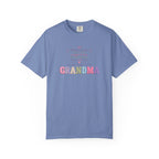 Grandma Floral Scripture T-Shirt — Blessed Are Those Who Are Pure in Heart
