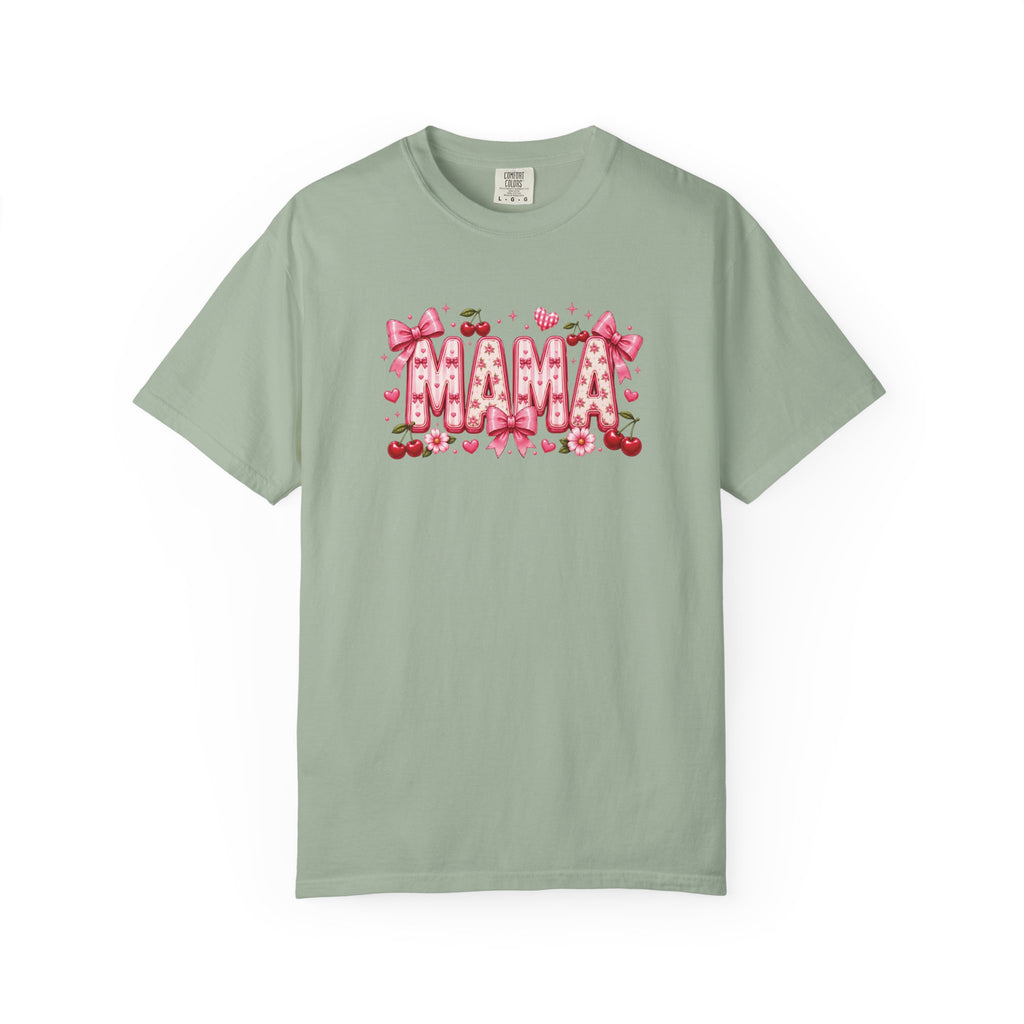MAMA Floral Heart T-Shirt