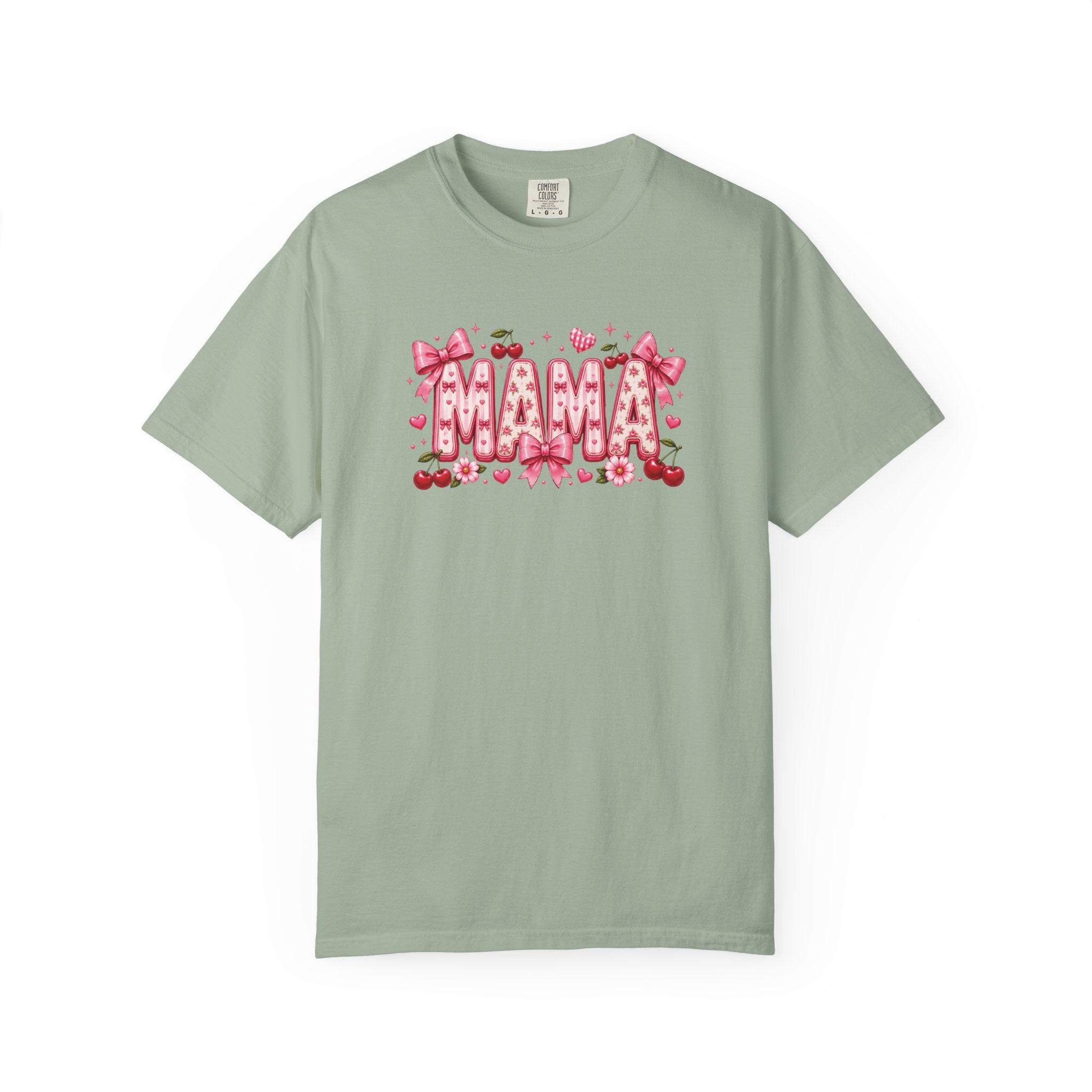 MAMA Floral Heart T-Shirt