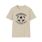 Grandpa's Little Football Buddy T-Shirt — Personalized Soccer Dad/Grandparent Gift