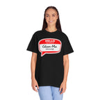 Glam-Ma Name Tag T-Shirt — "Hello My Name Is Glam-Ma (Obviously)" Graphic Tee