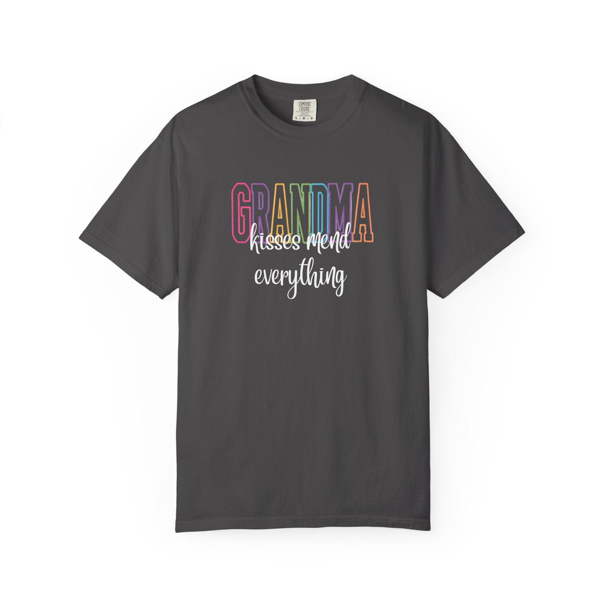 Grandma Kisses Mend Everything T-Shirt — Soft Pastel Mother's Day Gift
