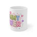 Mummy Power Mug — Colorful Cute Mothers Day Coffee Cup
