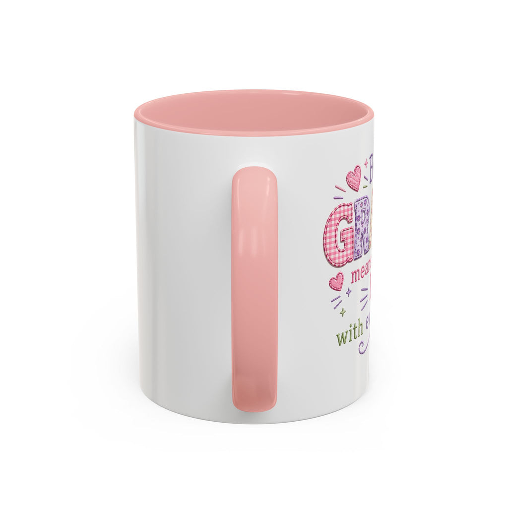 Grandma Coffee Mug - "Becoming a Grandma" Heartfelt Gift Accent Mug (11/15oz)
