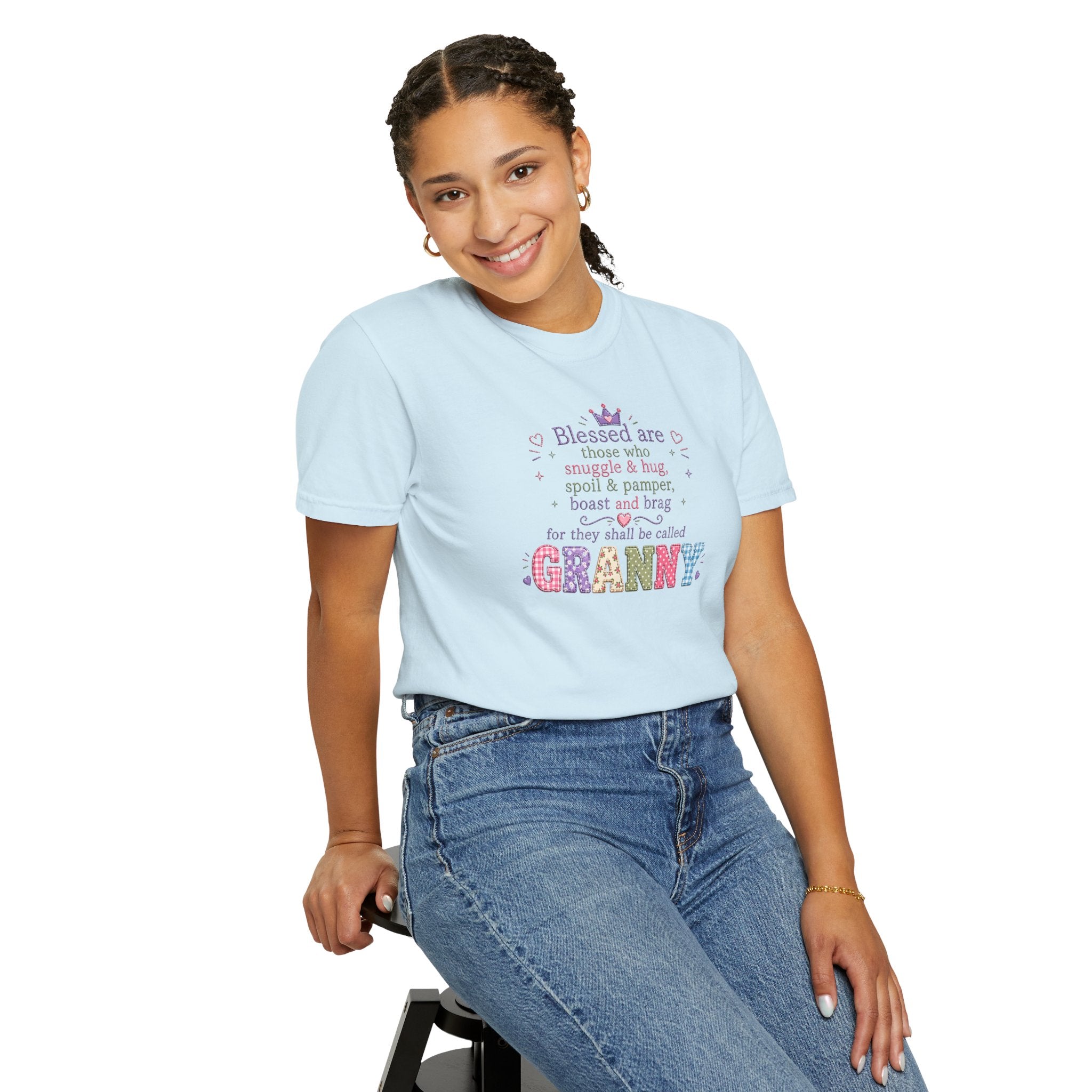 Granny Blessing T-Shirt — "Blessed are those who ... shall be called Granny" Gift Tee