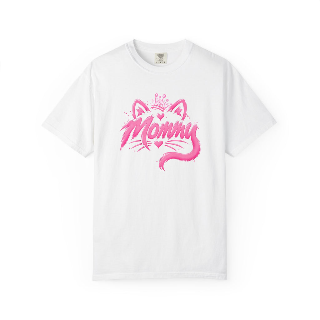 Mommy Cat Crown T‑Shirt