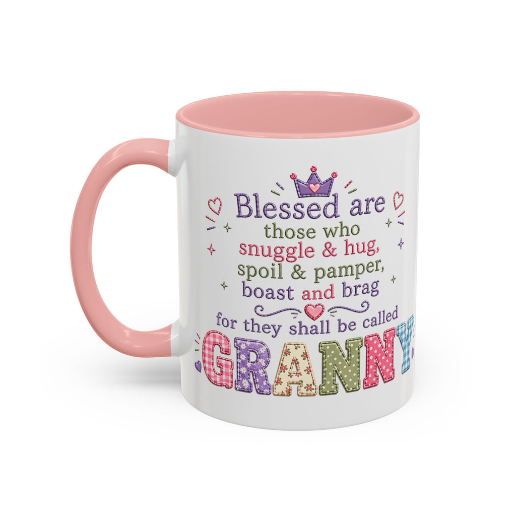 'GRANNY' Accent Coffee Mug — 'You Are Loved' Heartfelt Floral Mother's Day Gift