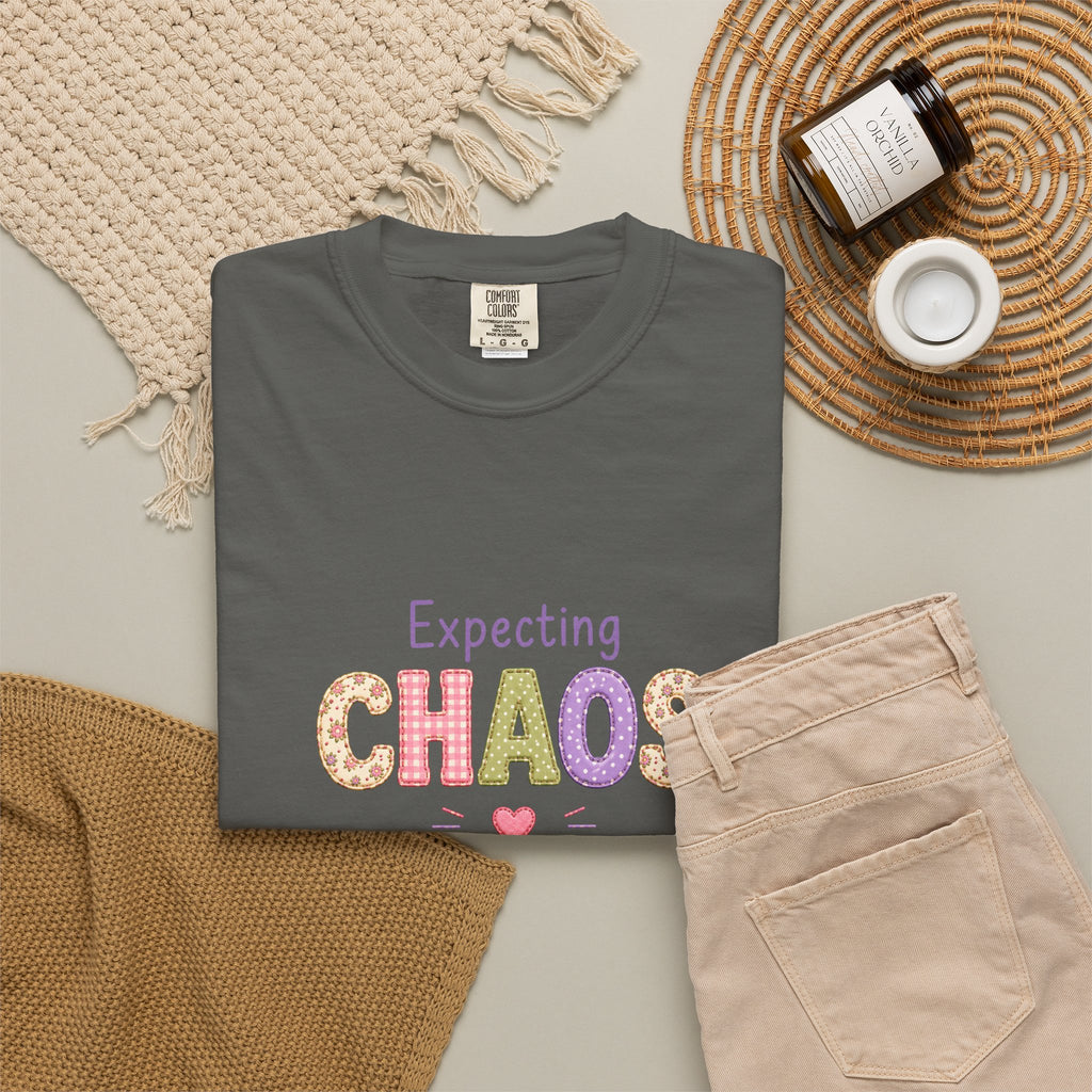Expecting Chaos Maternity T-Shirt