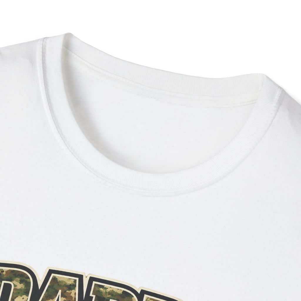 Daddy Loves His Little Troops Personalized Camo T-Shirt — Custom Name Father's Day Gift