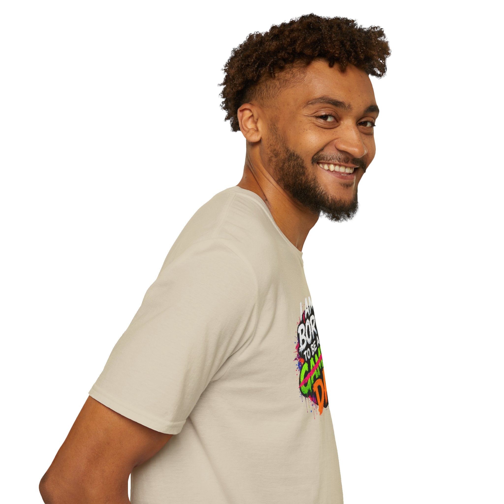 "I Am Born To Be A Gamer Dad" T‑Shirt