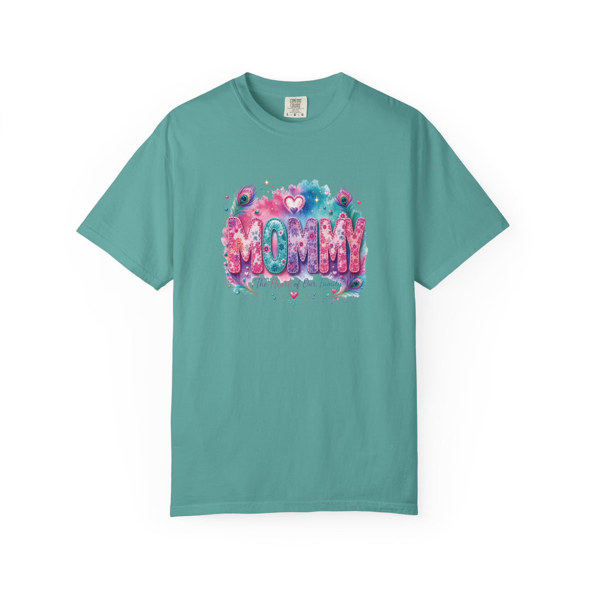 MOMMY Watercolor Floral T-Shirt