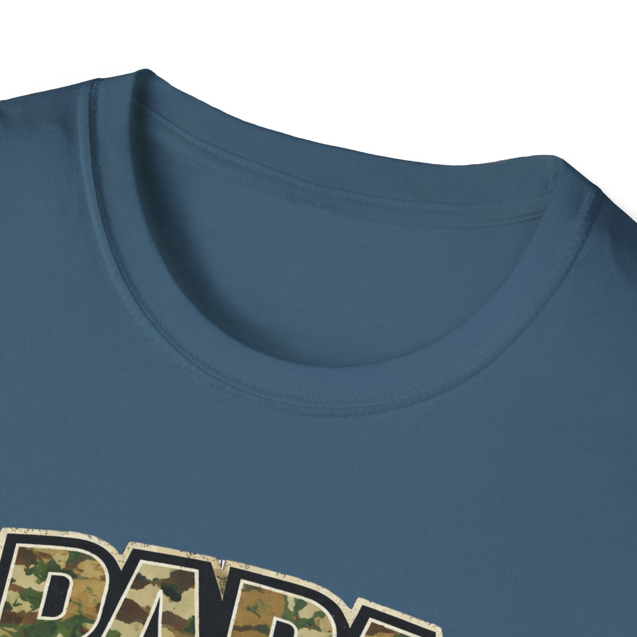Papa Camo T-Shirt — “Papa’s Little Troops” Personalized Kids Names Tee