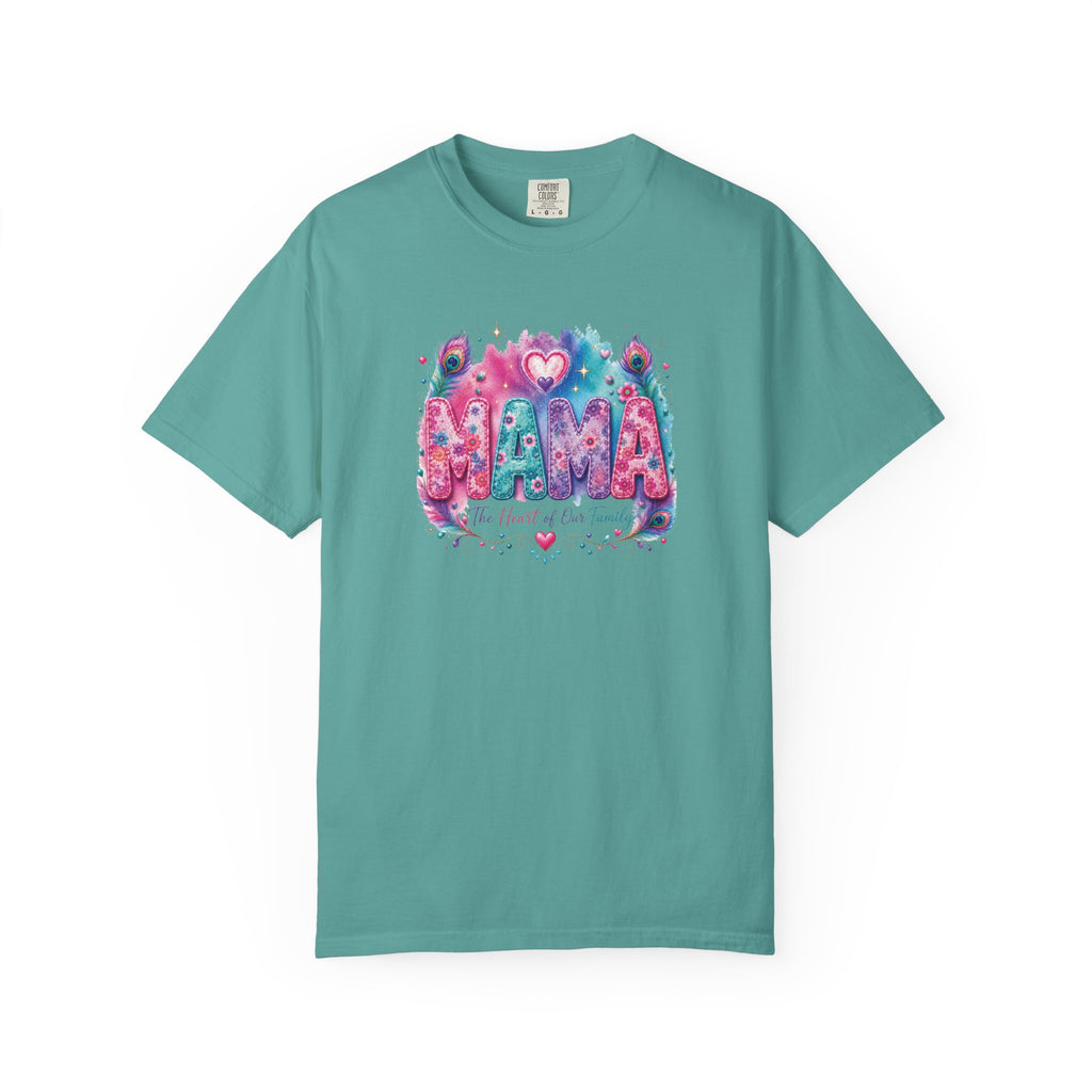 MAMA Watercolor Floral T-Shirt