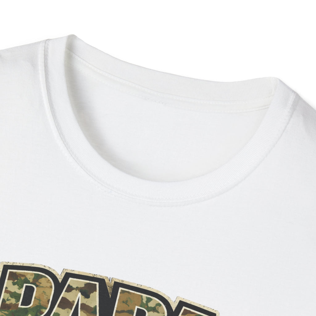 Papa Camo T-Shirt — “Papa’s Little Troops” Personalized Kids Names Tee
