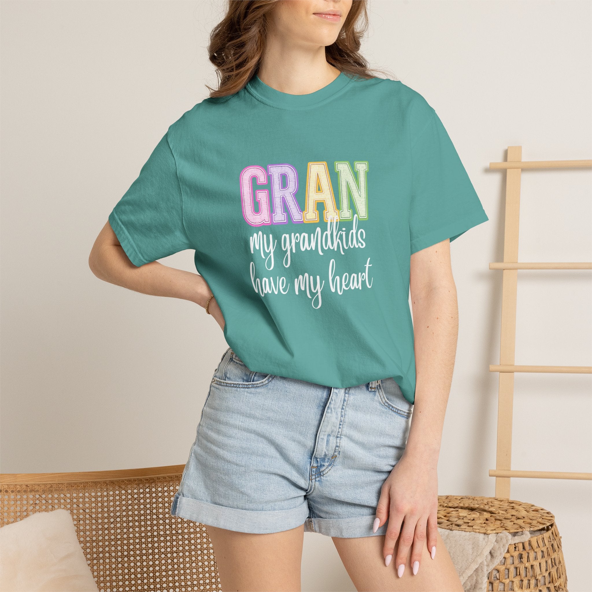 GRAN MY Grandkids Have My Heart Tee