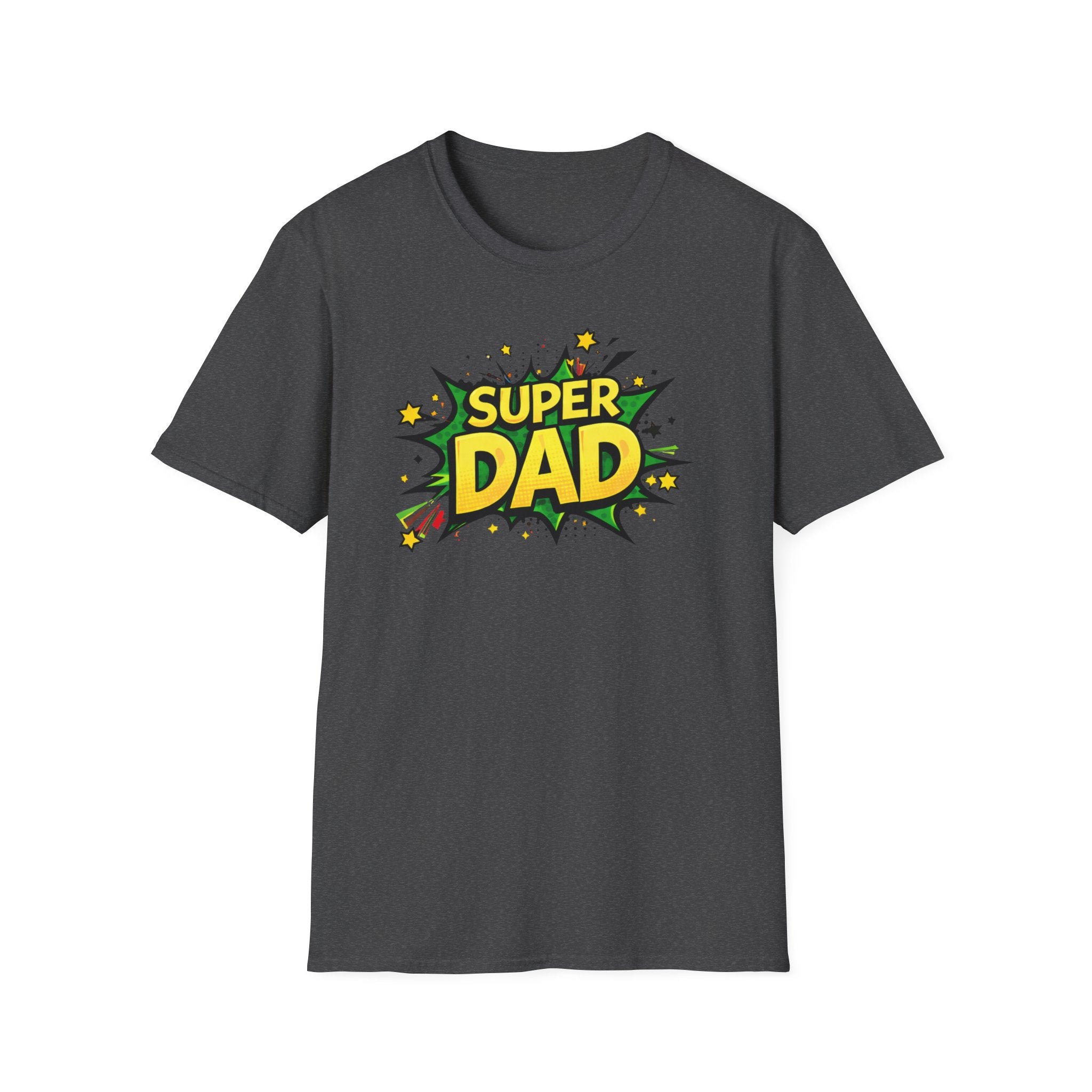 Super Dad Comic-Style T-Shirt — Father's Day Gift Tee
