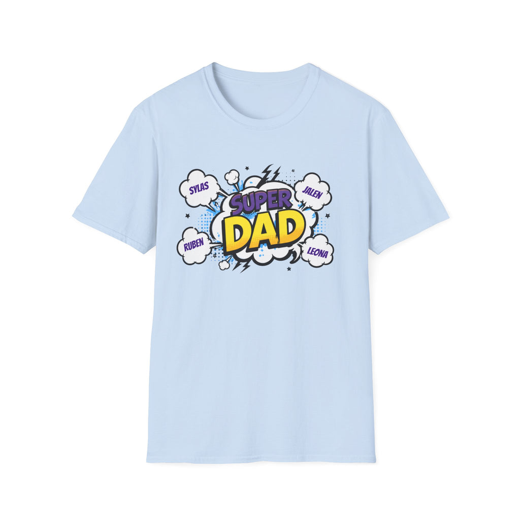 Super Dad Comic Graphic T-Shirt — Father’s Day Gift Tee