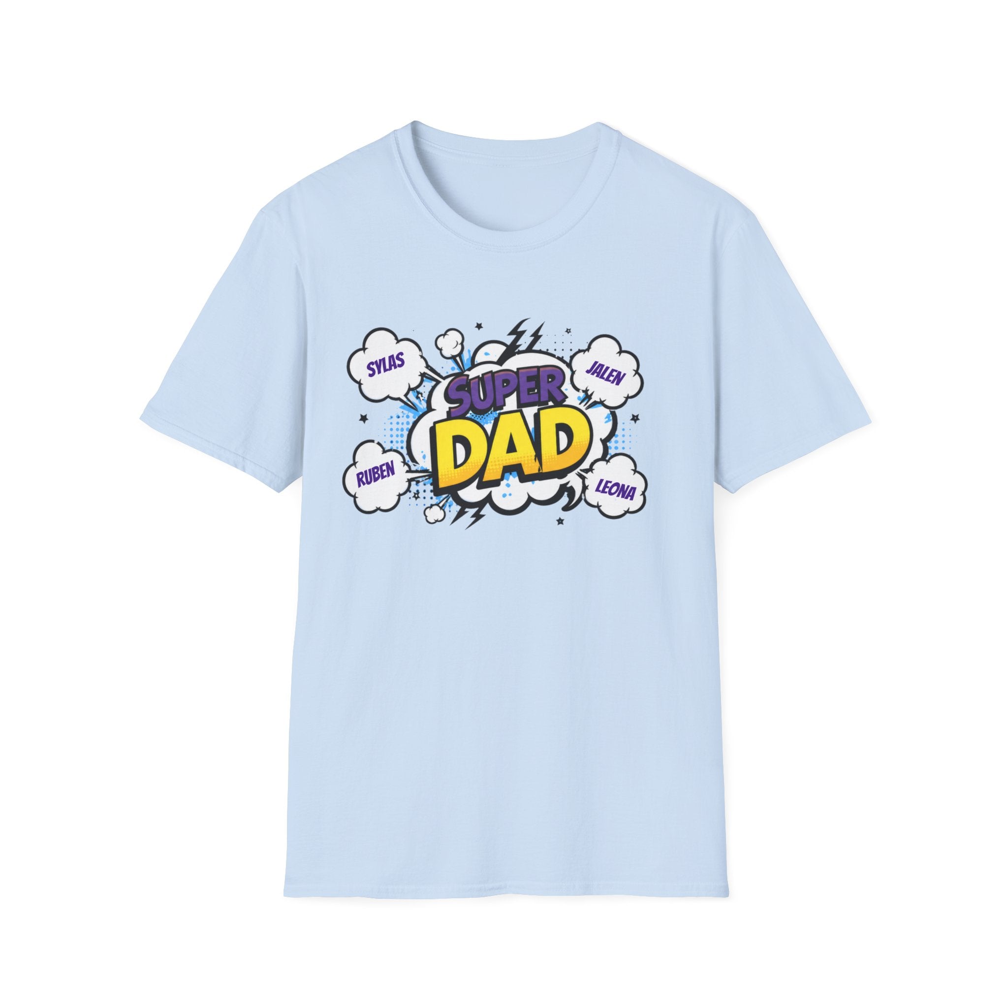 Super Dad Comic Graphic T-Shirt — Father’s Day Gift Tee