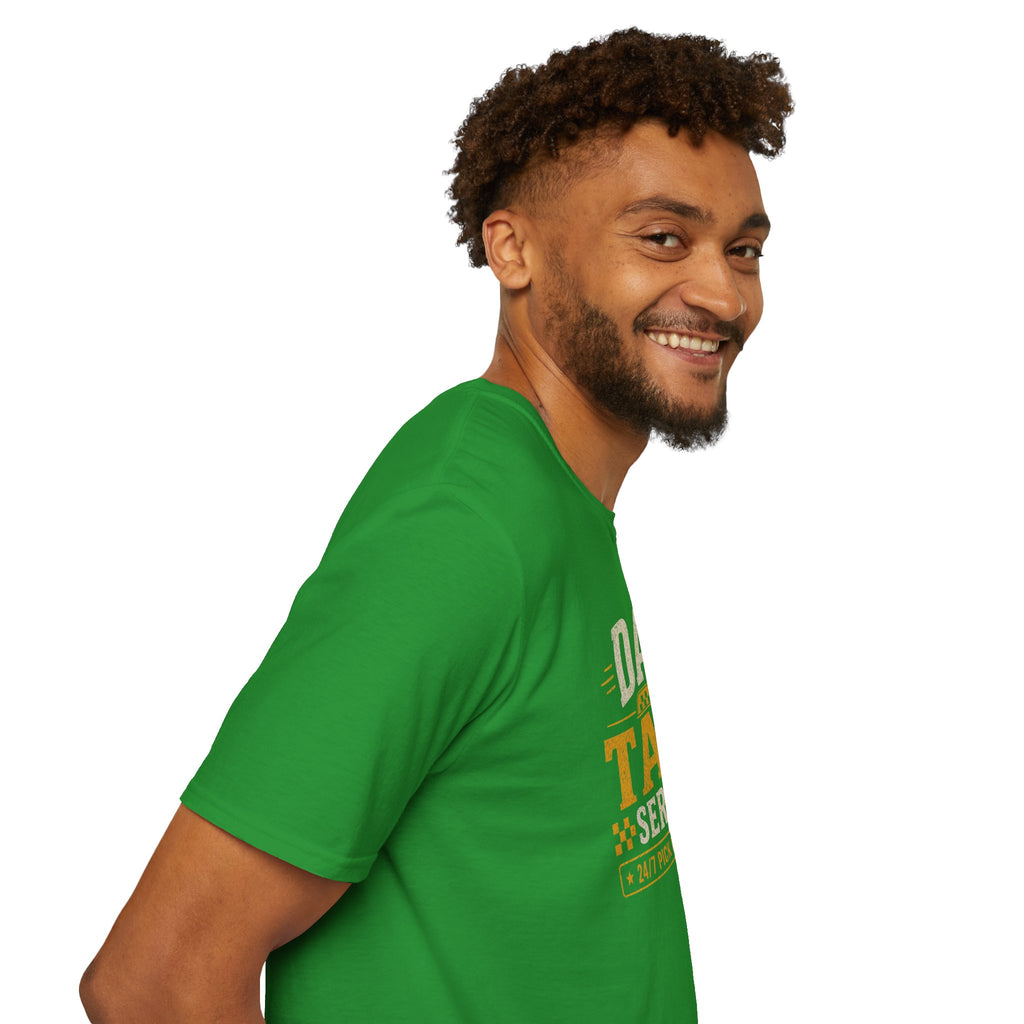 Dad Taxi Service T-Shirt — Funny Father's Day Pickup & Drop Off Tee
