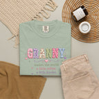 Granny Floral Graphic T-Shirt — "Granny makes the world a little softer, a little kinder, a little warmer"