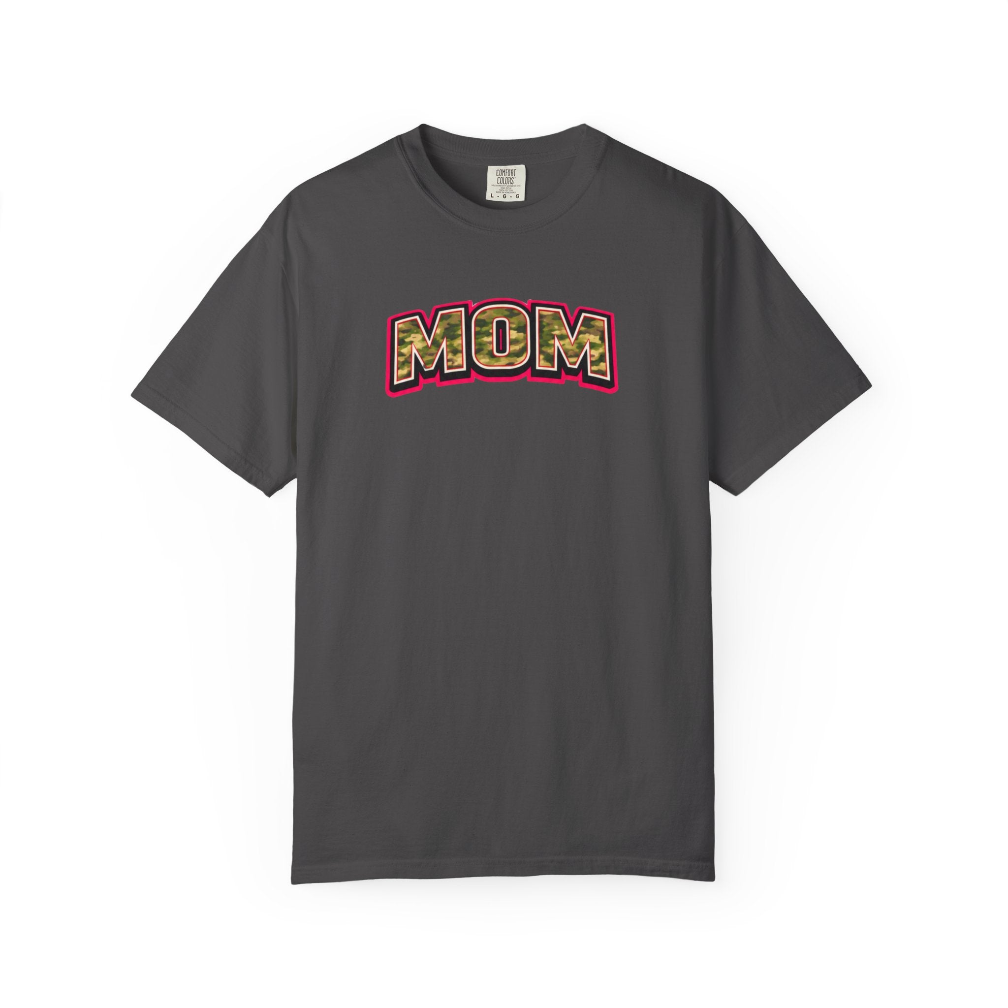 MOM Camo Patch Graphic T-Shirt
