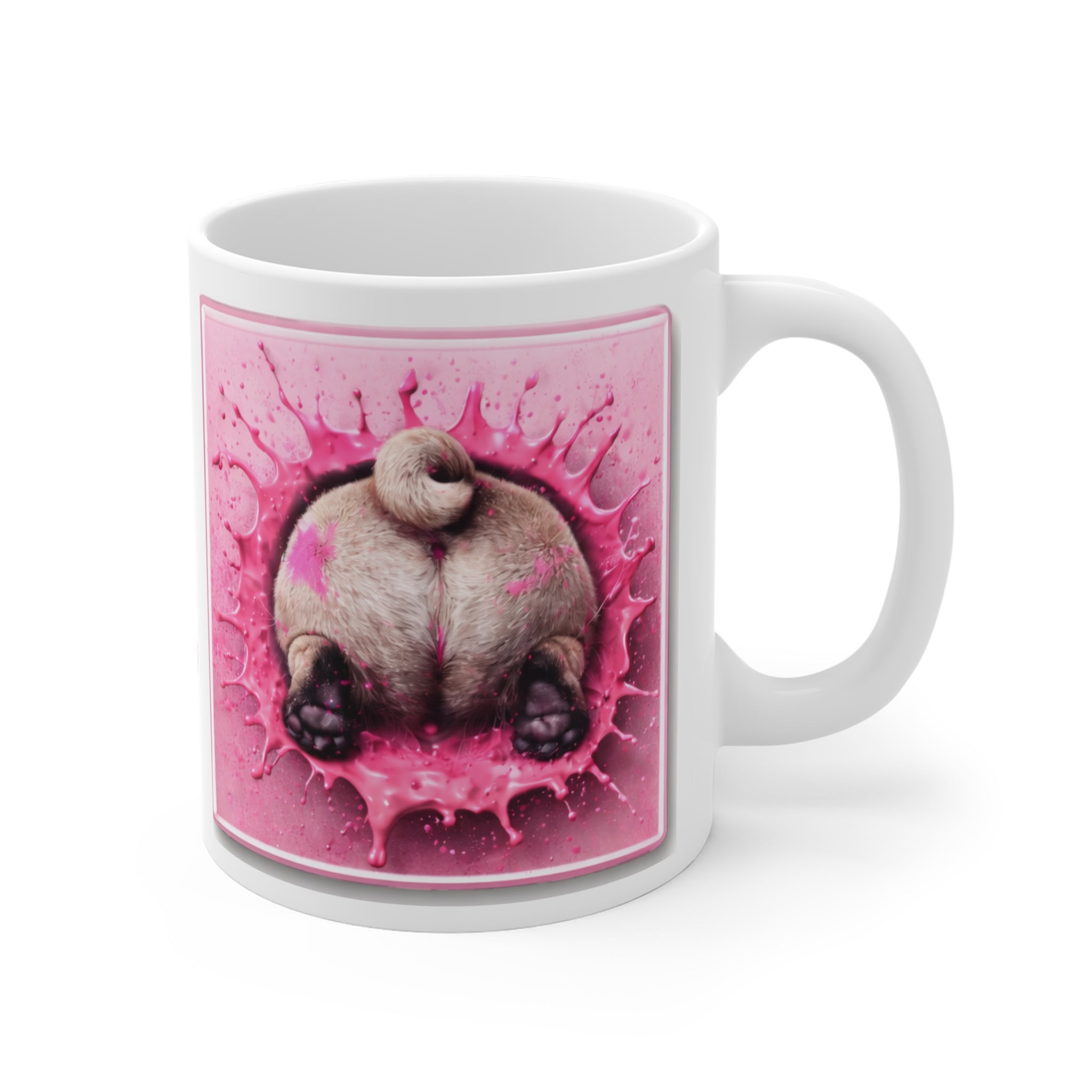 Pug 'I Puggin' Love You' Personalized Mug