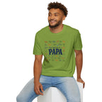 Papa Word Cloud T-Shirt — 'You had me at PAPA' Father's Day Gift