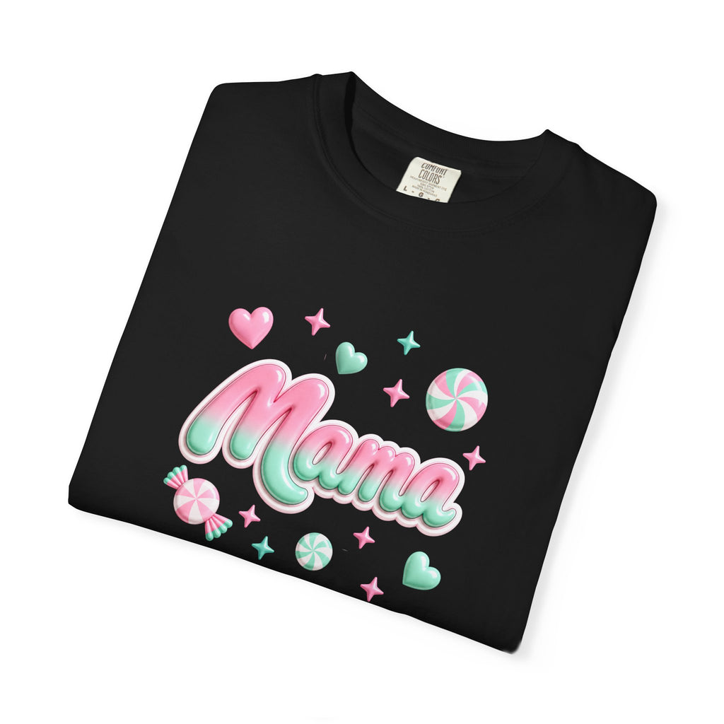 Mama Pastel Candy Script T-Shirt