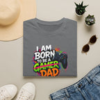 "I Am Born To Be A Gamer Dad" T‑Shirt