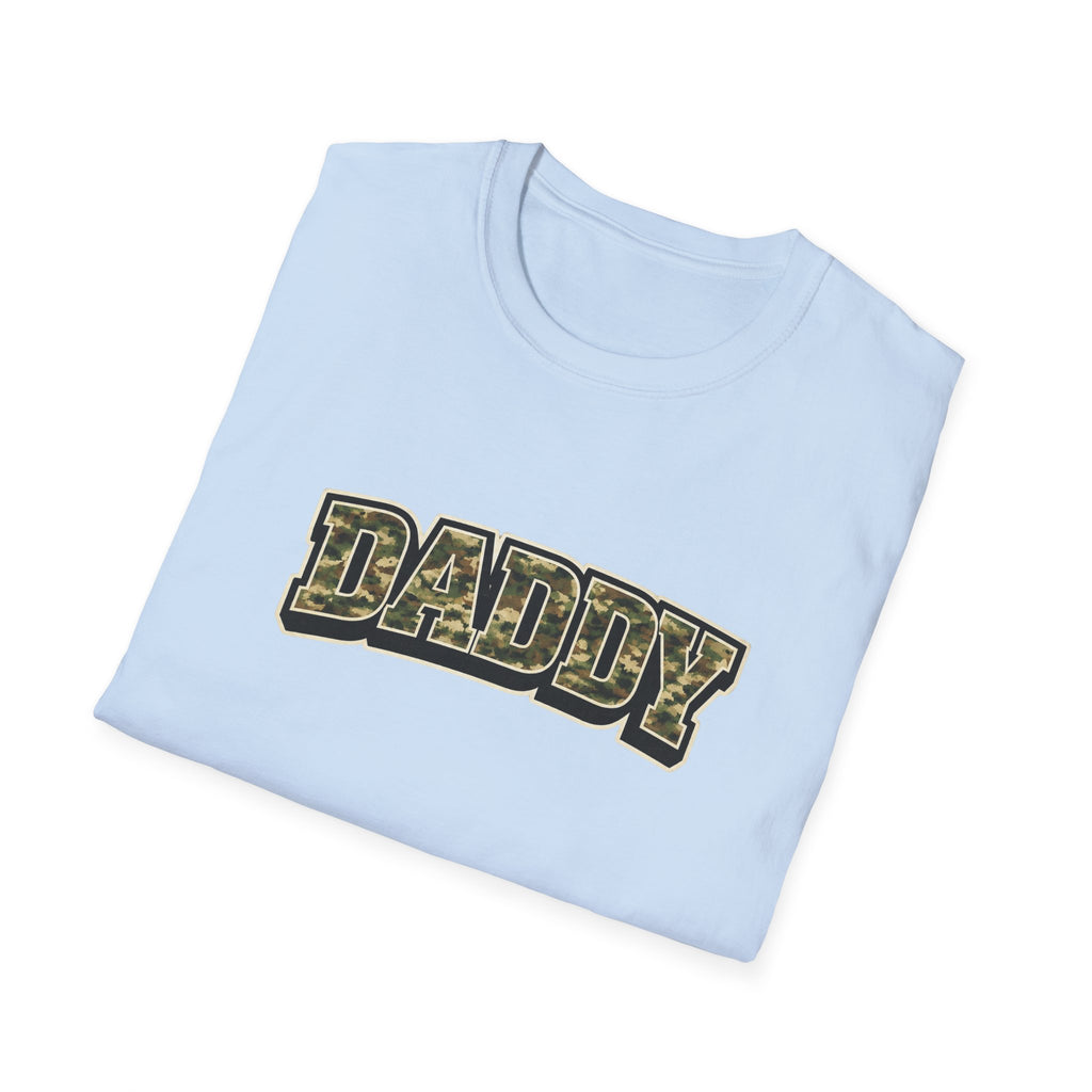 Daddy Camo T-Shirt — Military Camouflage Dad Tee for Father’s Day