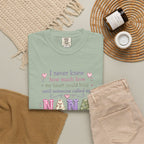 Nana T-Shirt — "I Never Knew How Much Love My Heart Could Hold Until Someone Called Me Nana" — Floral Grandma Gift