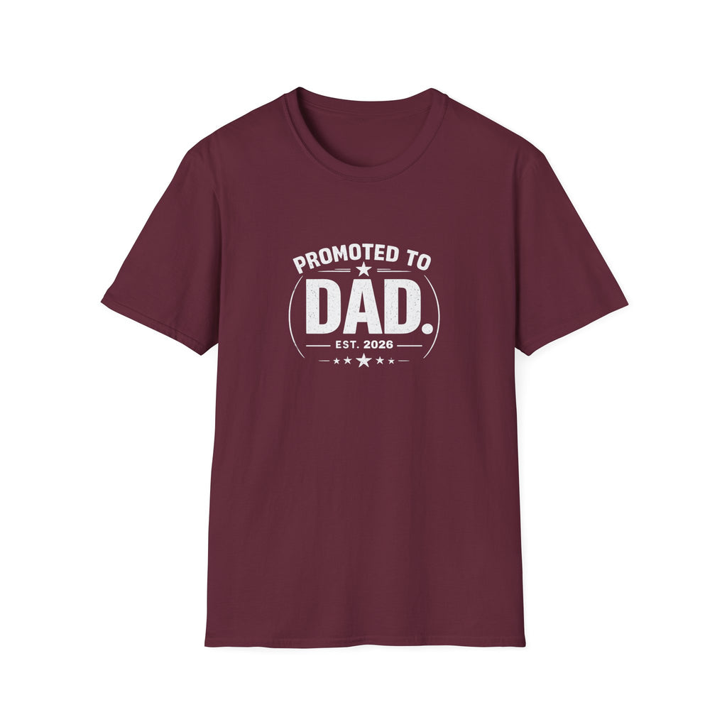 Promoted to Dad Est. 2026 T-Shirt