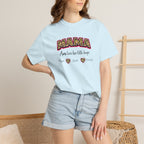 Mama Floral Heart T‑Shirt — 'Mama Means Love for Little Snuggs' Mother's Day Tee