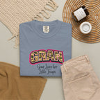 Gran Floral Graphic T-Shirt — "Gran Loves Her Little Troops" Gift Tee