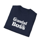 Grandad Is the Boss T-Shirt — Funny Grandpa Gift for Father’s Day & Birthdays