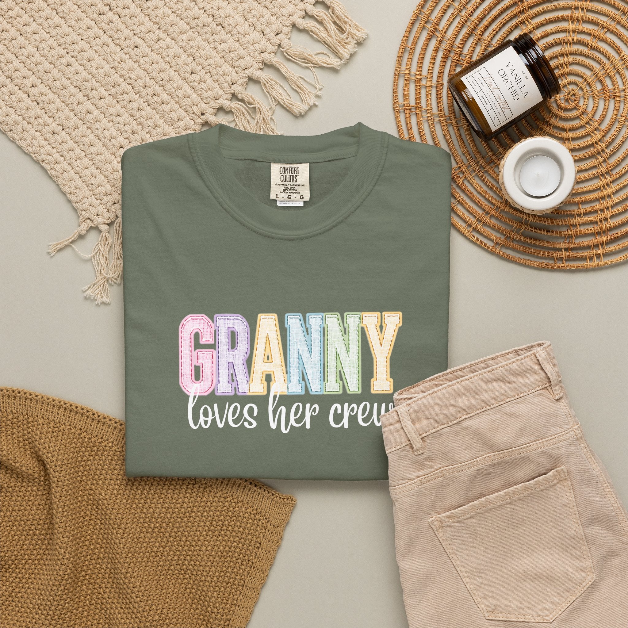 Granny Loves Her Crew T-Shirt