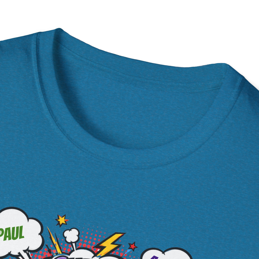 Super Papa Comic T-Shirt — Funny Father’s Day Gift