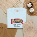 Nana Leopard Print T-Shirt — "Nana (who loves her little troops)" Grandma Gift