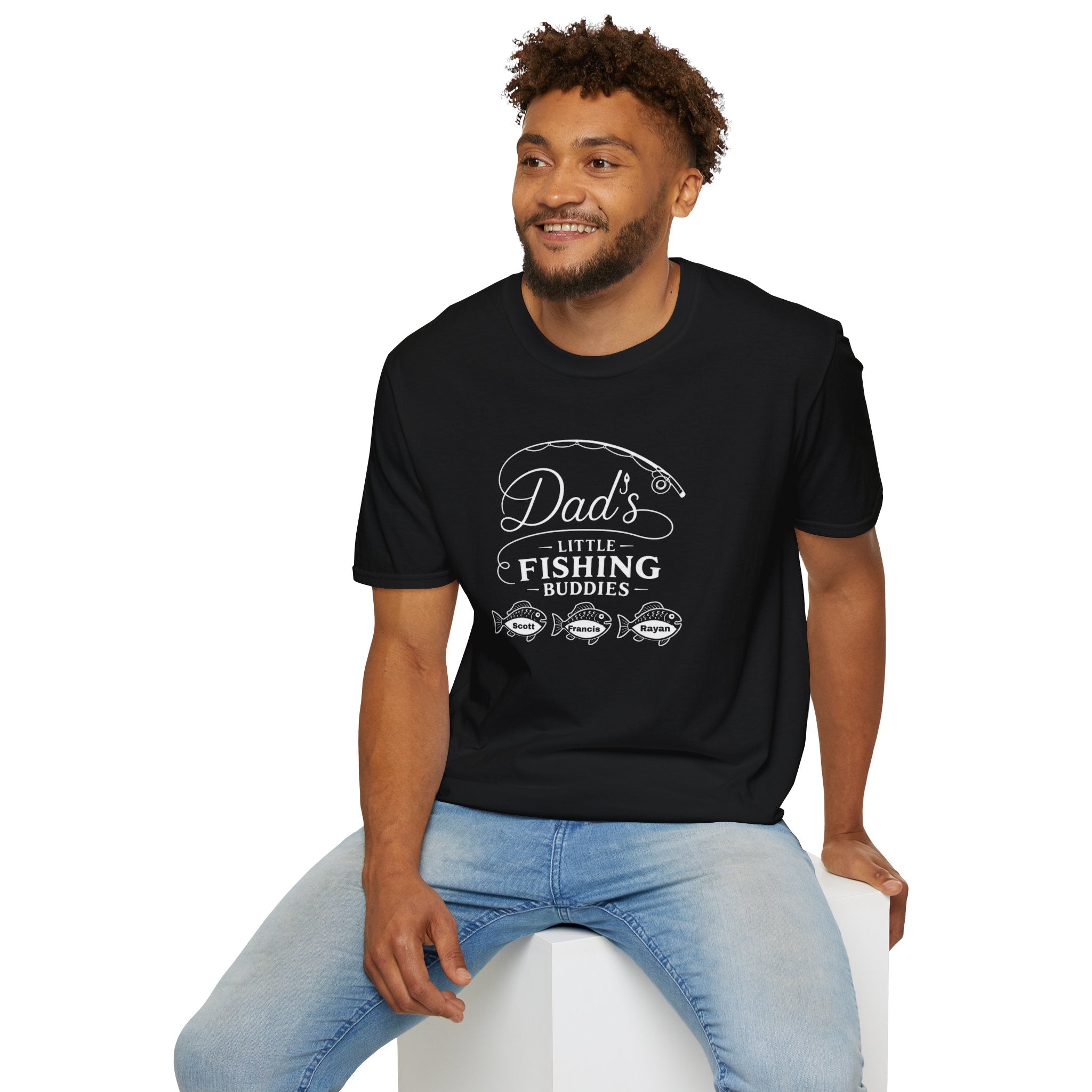 Dad's Little Fishing Buddies T-Shirt