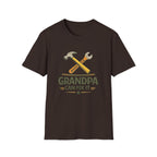 Grandpa Can Fix It T-Shirt — Handyman Tools Retro Tee for Fathers, Grandfathers & DIY Lovers